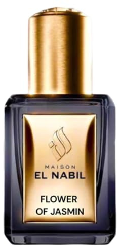 Musc Flower of Jasmin (Fleur de Jasmin) Maison El Nabil 5ml Roll On Extrait de Parfum - Parfum sensuel et sophistiqué par excellence