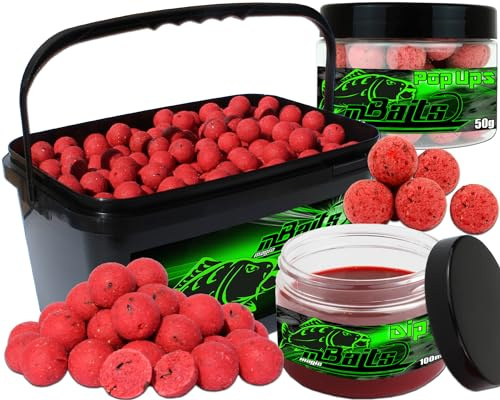 Angel-Berger Magic Baits Session Set Boilies Pop Ups Dip Karpfenköder Boilieset