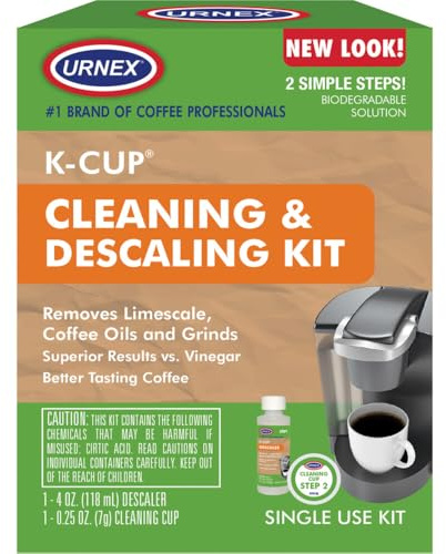 Urnex Coffee Descaling Kit For Use With Keurig Coffee Makers