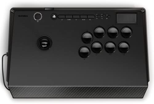 Qanba B1 Titan Wired Joystick for PlayStation 5/4 and PC (Fighting Stick) Officially Licensed Sony Product