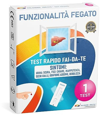 TEST FEGATO Adeste - Rapido fai da te per la rilevazione di problemi al fegato