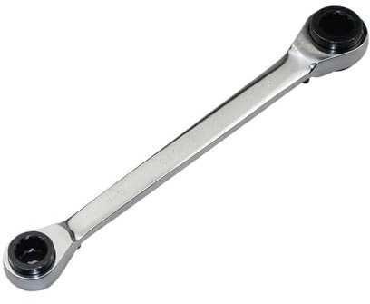 Llaves De Trinquete Abiertas,Llaves Carraca Llave de trinquete de engranaje de 8-24mm, llave de engranaje, llave de torsión de doble cabeza, herramienta de llave combinada de trinquete multiusos(9-11
