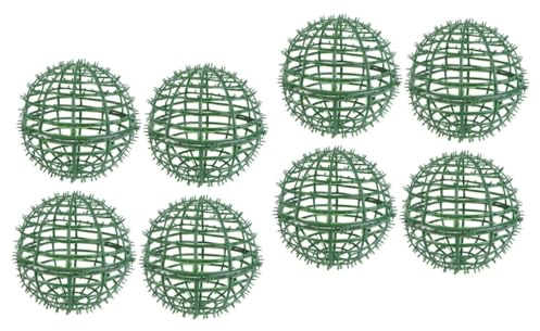 RORPOIR 2sets Topiary Balls Rack Flower Arrangement Shelf Boxwood Frame Garden Topiary Round Shape 4pcs*2