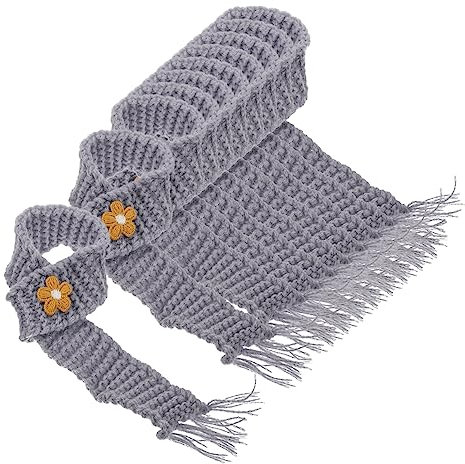 QUMIIRITY 10stücke Mini Strick-schals Verstellbar DIY Deko-Accessoire Für Puppen Mini-Haus Flaschen Vielseitig Einsetzbar Charmante Geschenkidee Für Partys Und Bastelprojekte