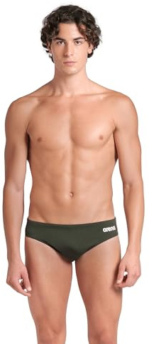 Arena Solid Costume Bambino Mare e Piscina, Costume da Bagno in Morbido Tessuto ad Asciugatura Rapida, Boxer Mare con Slip Interno in Rete e Tasche Laterali