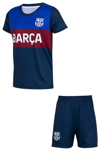 Barça barn pojke fotbollströja - officiell FC Barcelona kollektion - 8 år gammal