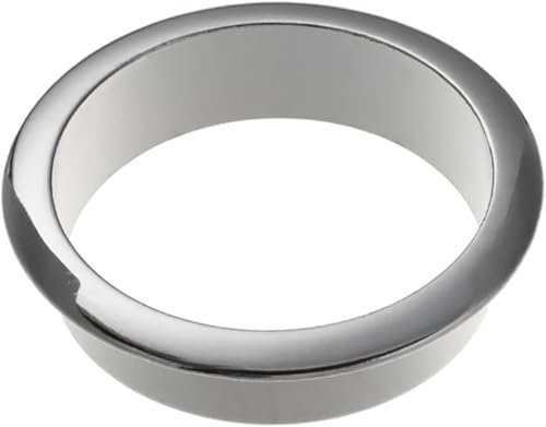 Geteilter Wandflansch, runde Rosettenplatte, Zinklegierung, Computertisch, Kabeltülle, Lochabdeckung, Lüftungsschlitze, dekorativer Stecker, Möbel, alltägliche Werkzeuge (Farbe: Schwarz, Spezifikation