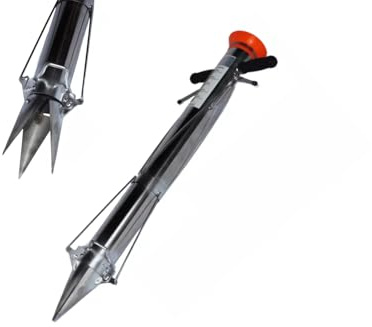 Kontiky Piantatore Manuale con Doppio Manico e 3 bocche trapiantatore rapido