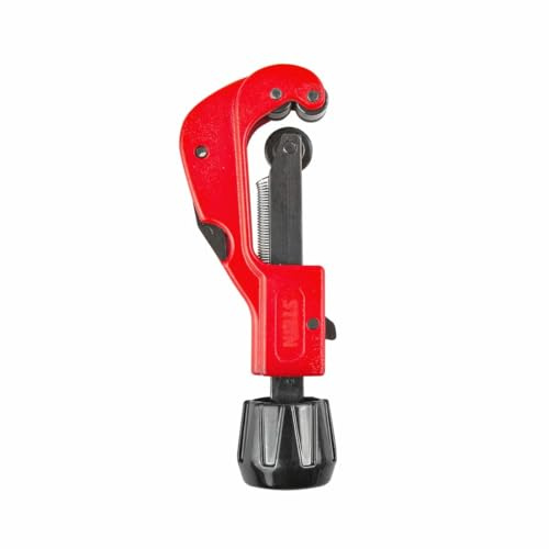 Cortatubos - herramienta diseñada para cortar tubos de 3 a 32 mm, fabricado en acero, ideal para trabajos de plomería y bricolaje.