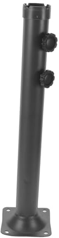 Kisangel Manchon pour Parasol de Piscine et Stabilisateur Tube de Base et Support de Mât pour Parasol Extérieur de Rechange pour Pied
