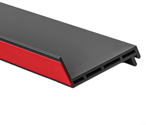 CWOQOCW Bande d'étanchéité en TPE imperméable pour fenêtre, barrière étanche de 1,1 m pour protection extérieure coulissante contre l'eau de pluie (A-4,6 cm)