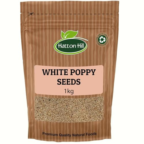 White Poppy Seeds 1kg by Hatton Hill