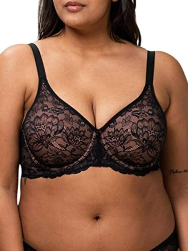 Triumph Damen Minimizer-BH Amourette Charm W02, mit Bügel, ohne Polsterung, Verstellbare Träger