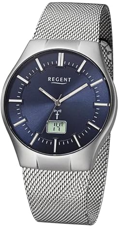 REGENT Herren-Uhren Analog Funk One Size 88361334