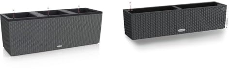 Lechuza Trio Cottage 30 Granit 15003 & BALCONERA Cottage 80 Granit 15612