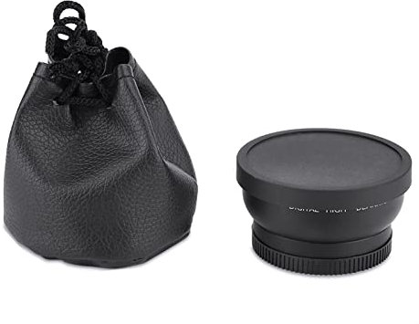 Objectif Macro, Objectif Grand Angle 52 Mm Neewer Grand Angle Noir 52 Mm 0,45 X Objectif Macro de Conversion Universel Grand Angle pour Appareil Photo