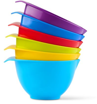 WePrep - Mini Bowl Set - Meal Prep, Mixing, Baking, Serving, Salads, Sauces & Snacks - 6 x 250ml