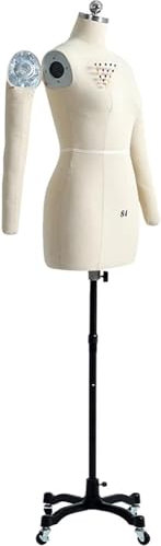 schneiderpuppe Schaufensterpuppe Weibliche Nähpuppe mit abnehmbaren Armen, Ansteckbare Schneiderpuppe zum Nähen/Anpassen von Kleidung for Clothing Shop Dresses ( Size : XXL-88 )