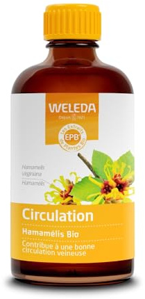 WELEDA - EPB® Hamamélis Bio - Circulation - 100 ml | Circulation, Complément Alimentaire Naturel Bio AB, Contribue à une Bonne Circulation Veineuse