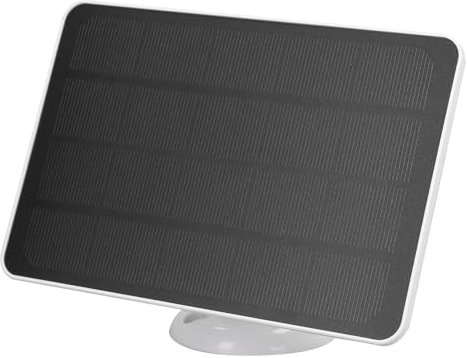 10W Portable Solar Panel Charger, IP65 Waterproof Solar Powered Battery Charger, 800mA Rechargeable Battery, for Ring Cam for Ring Stick Up Cam (CSP4W-DC-W)