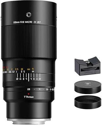 TTArtisan Objectif Full Frame F2.8 Macro 2X 100 mm pour Fuji X
