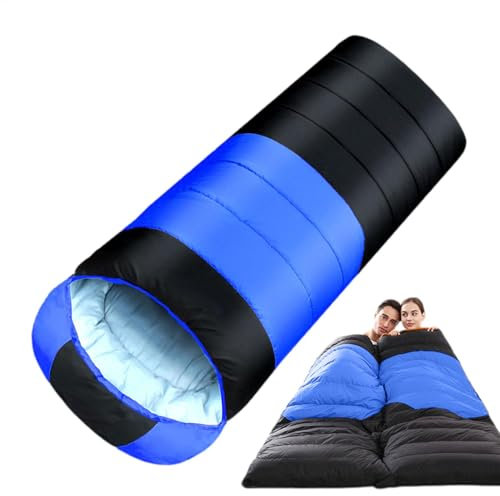 Wanderschlafsack,Schlafsäcke für Erwachsene | Winterschlafsack,50°F-68°F Leichter Kompressionssack, Schlafzubehör mit Kordelzug für Erwachsene
