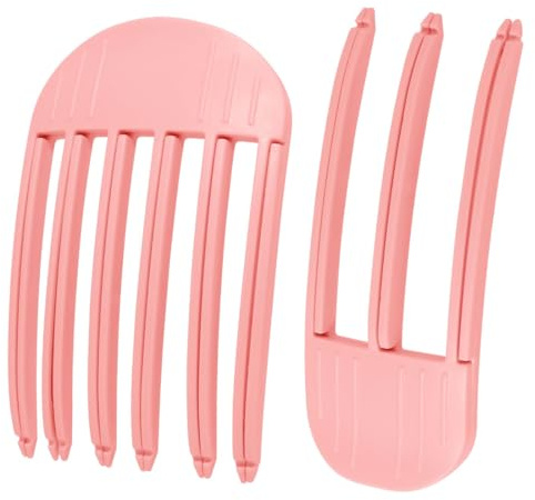 2 Piezas Volume Clip for Roots, Pinzas para el Cabello sin Costuras Naturales para Peinar, Pinza para Dar Volumen a la Línea del Cabello, para Herramientas de Peinado del Cabello