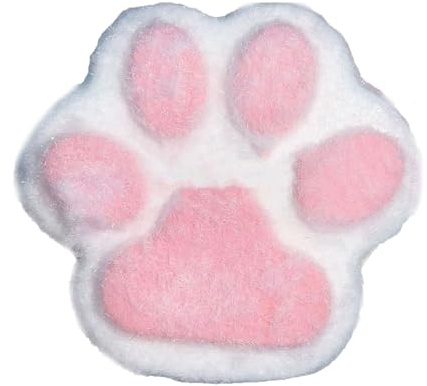Zanthicia Koala Paw Riesiges süßes Kawaii Spielzeug zur Linderung PVC Taba Relief Squeeze Cat Cat Stress Relief Toys Squishies , Rosa