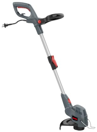 AL-KO Elektro-Rasentrimmer GTE 450.6, 25 cm Schnittbreite, 450 W Motorleistung, Nylon-Doppelfaden, automatische Fadennachstellung