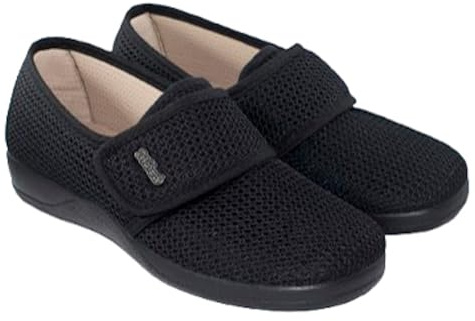 DeValverde 1160 Zapatillas Mujer Zapatilla Confort Transpirable de Rejilla Suela Antideslizante de Caucho Natural Fabricadas en España