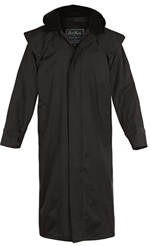 WALKER AND HAWKES - Cappotto Impermeabile da Uomo Jack Murphy Lambourne - Nero - 3XL
