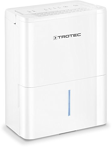 TROTEC Deshumidificador TTK 32 E, 14 L/día, Habitaciones 15m² / 37m³, Depósito 2,1 L, 1 Velocidad