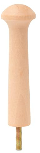 Woodpeckers Screw on Shaker Pegs 3.5 x 1/2 Inch Hanger Bolt, Bag of 50 Birch Shaker Pegs with Screw for Hanging,(3-1/2 x 12 Inch Wood Hook Shaker Pegs)