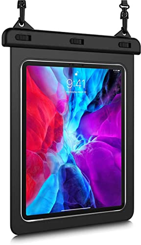 HopMore wasserdichte Tasche Tablet Hülle, Staubdicht Wasserfest Tasche Schutzhülle mit Band für iPad Pro 12.9/11/13,iPad Air 13/11/10.9/10.5/A16,Galaxy Tab S10+/S10 Lite,Android Tablet usw bis 13,5