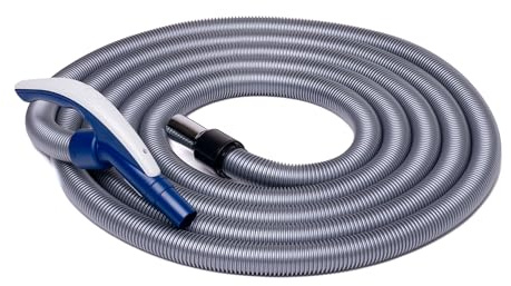 vacuplanet Tubo flessibile per Aspirapolvere Centralizzato compatibile con Aertecnica Tubò, Sistem Air, Duovac, General D'Aspirazione GDA - Senza interruttore ON/OFF (10 metri)