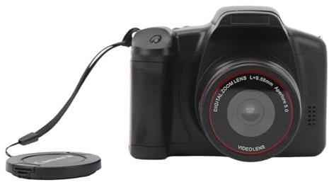 Digital Camera, 16MP 1080P FHD Vlogging Camera, Compact Video Camera with 2.4 Inch Screen, 16X Zoom, Autofocus, WIFI, Anti Shake, Night, for Photography Travel