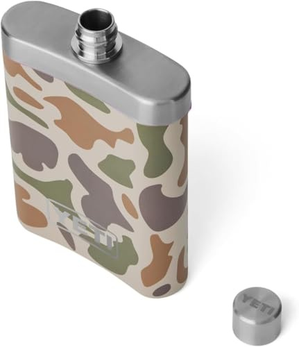 YETI Rambler Flask, Wetlands Camo, 207 ml