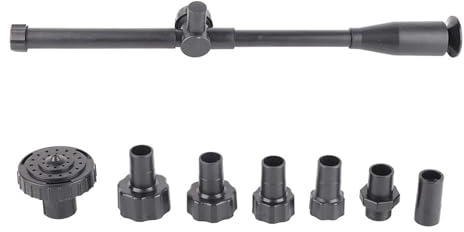 Multifunktions-Brunnendüsen-Set für Fischteichpumpen mit Sp-Rohr-Zubehör – Vielseitige Springbrunnendüse für Fische, Teichpumpen und Teichpumpen