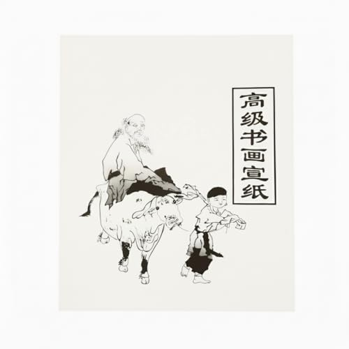 Garneck Reispapier Xuan Papier A3-30 Blätter Für Kalligraphie Und Tuschmalerei - Hochwertiges Chinesisches Papier Für Malerei Und Zeichnen Ideal Für Studenten Und Künstler