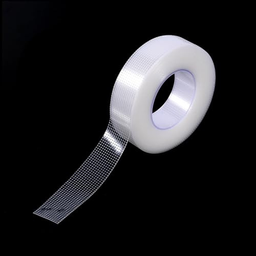 Nastro PE trasparente di grado medico, tipo filtrante per l'aria, strumento per extension di ciglia finte, adatto a pelli sensibili, uso professionale, larghezza 1,25 cm, lung