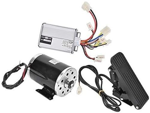 Jodriva Brush Motor Controller Pedal Combination Accessory 48V 1000W, for Electric Tricycles Electric Scooter Electric Scooter Controller