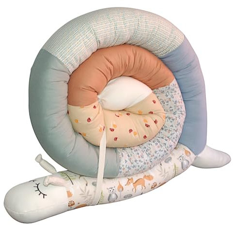 Bettschlange/Bettschnecke XXL (Motiv Fuchs/Hase/Igel) ** Seitenschläferkissen**personalisierbar** (Fuchs/Hase/Igel 250 cm mit Schwanzspitze)