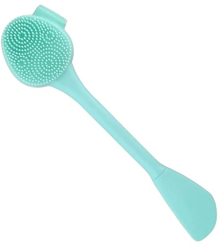 Silicone Manual Facial Brush - ShiningUU All-in-One Face Scrubber, Pore Cleanser, Exfoliating Tool, Makeup Remover, Mask Applicator & Nasal Rinse Brush, Soft Silicone for Daily Cleansing & Skincare