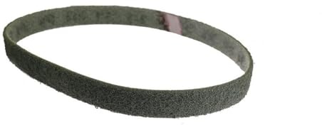 BDAYEK Sander belt 1PC Wool Felt Sanding Belt for Mirror Polish 760x40mm Non-woven Nylon Abrasive Sanding Belt for Stainless Steel Metal Polishing(Grey)