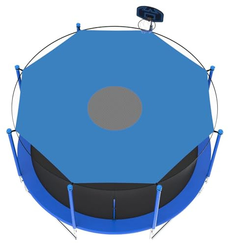 Sollee Couverture Pare-Soleil pour Trampoline, Couverture Pare-Soleil pour Trampoline,Housse de Protection Anti-UV pour - Couverture de Tente de pour Jouer en Plein air en Toute