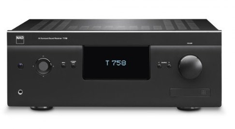 NAD T 758 V3 420W 7.1canali Surround Nero ricevitore AV