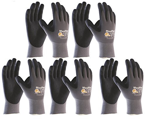 ATG Schutzhandschuh Maxiflex®Ultimate 34-874 Größe 8, schwarz EN388, Kategorie II Inhalt: 5 Paar