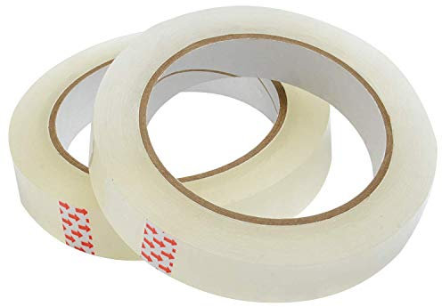 EOTW Klebeband Transparente 2 Großrolle Spurloses 19mm x 80m Langlebig und Klebrig Klebebänder zum Manuelle DIY/Geschenkverpacken/Klebebandabroller