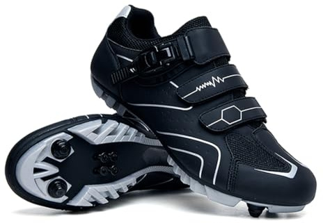 LZQpearl Mountainbike Radsportschuhe, Herren Pro MTB Fahrradschuhe | Unisex Radschuhe, Männer Frauen Mountainbike Fahrrad Schuhe, Herren Pro MTB Kompatibel Alle SPD Pedale