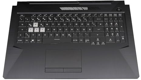 ASUS TUF Gaming A17 FA706IC original Tastatur inkl. Topcase DE (deutsch) schwarz/transparent/schwarz mit Backlight